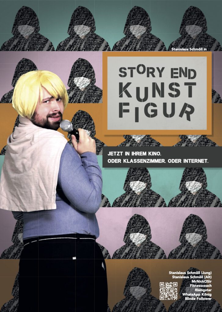 Kinoplakat Story End: Kunstfigur